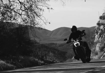 xdiavel Visor Down Road Test video review